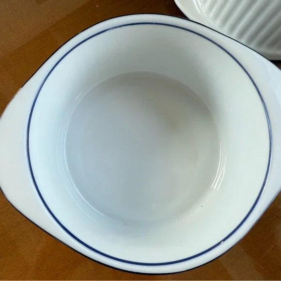 Dansk White Ceramic Dish’s Set of 3 - Picture 4 of 7